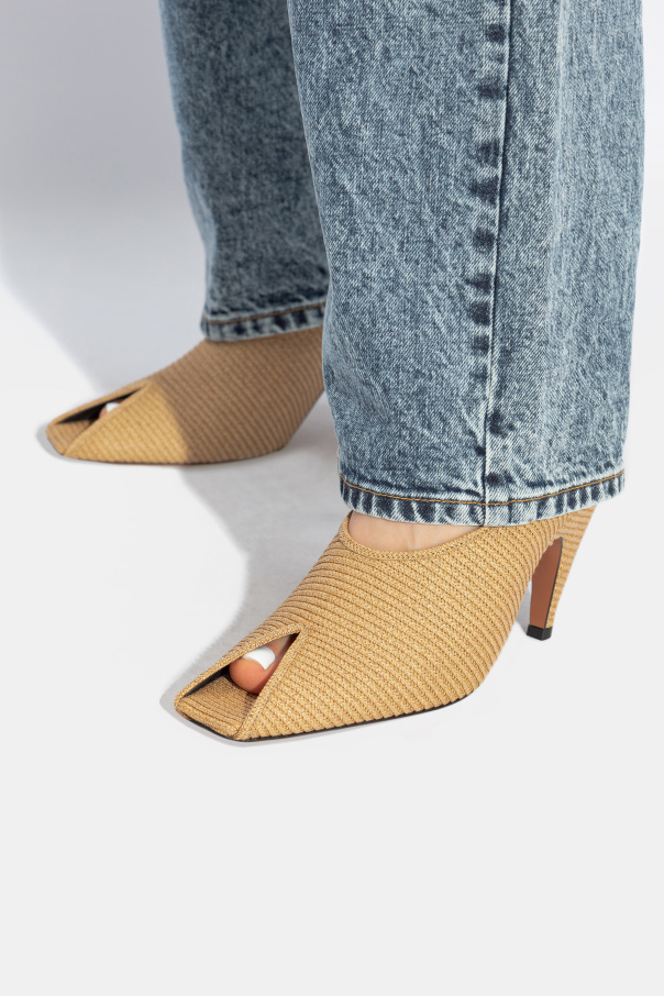 Alaïa Open Toe Heeled Sandals